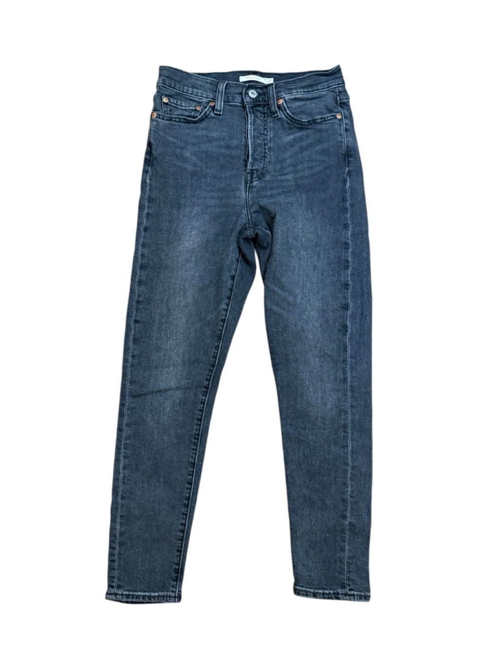 Levi's Skinny Jeans in Dark Gray/ Black Wash